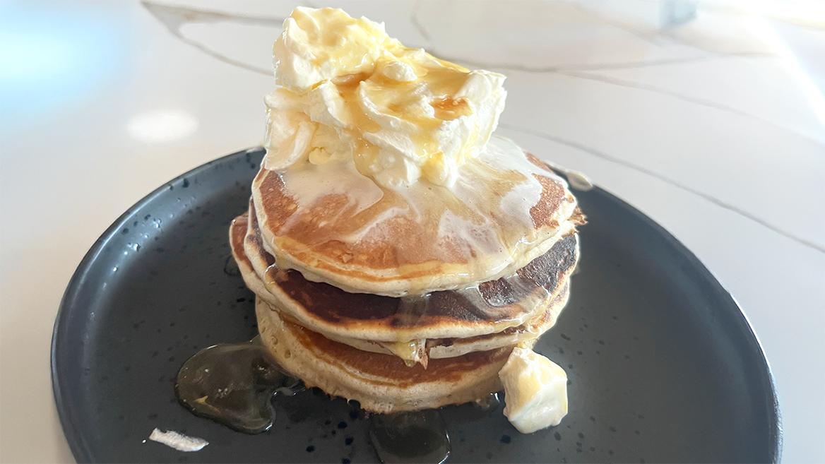 gingerbread pancakes